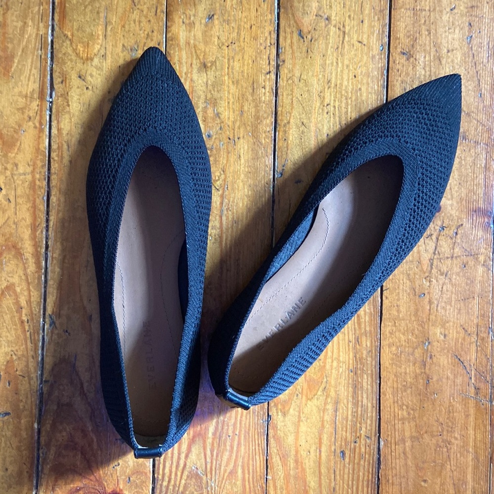 Everlane 40 hour flats in reknit